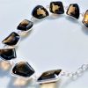 Smokey Quartz Stone Bracelet