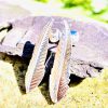 925 Sterling silver Willow leaf (love the nature) earrings